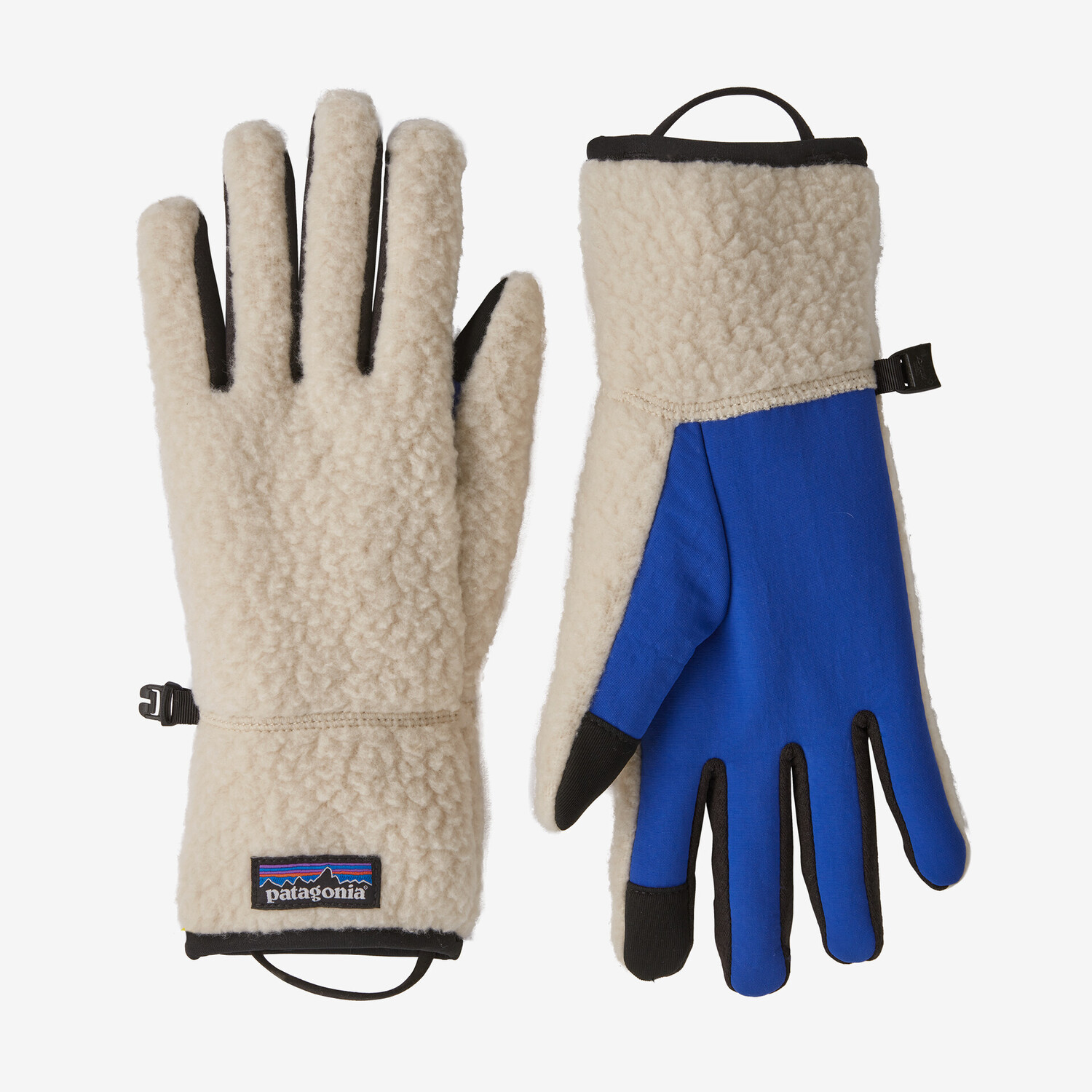 

Флисовые перчатки в стиле ретро Patagonia, цвет Dark Natural