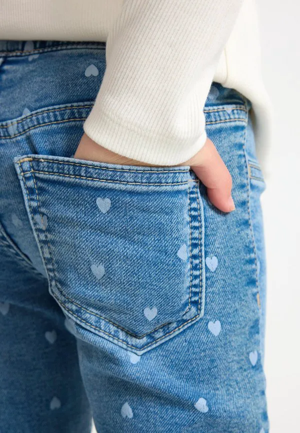 Расклешенные джинсы freja hearts Lindex, Denim Blue — фото 3