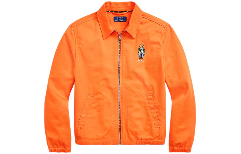 

Куртки и пальто SS24 Ярко-оранжевая детская Polo Ralph Lauren