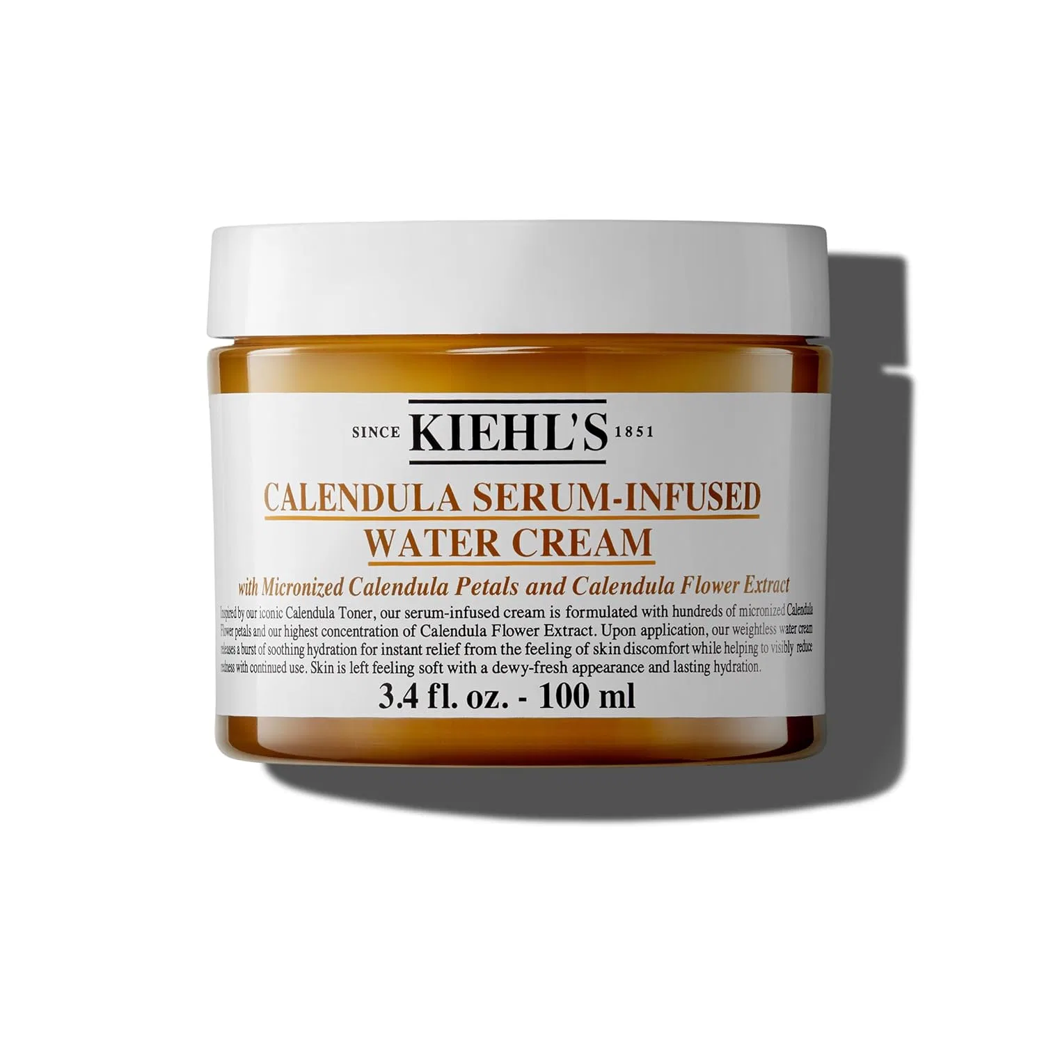 Сыворотка Kiehl's — Увлажняющий «Calendula Serum Infused Water Cream» от