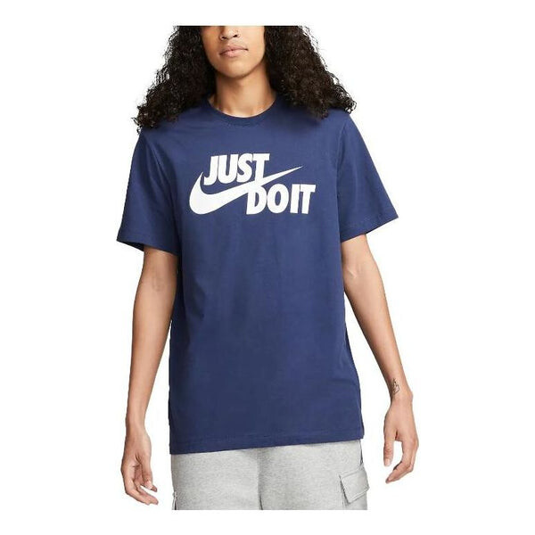 

Футболка Nike JUST DO IT Logo T-Shirt 'Blue', синий