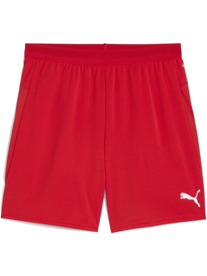 

Puma Спортивные брюки "TeamCUP Shorts" красного цвета