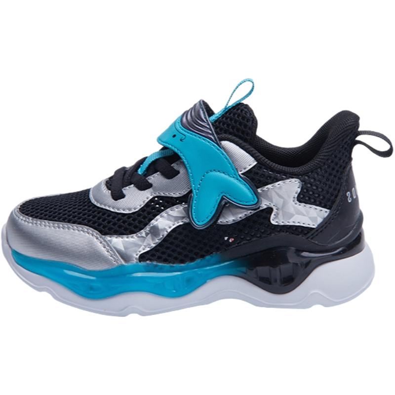 

Кроссовки для детей от 3 до 7 лет ABC KIDS, черный/серебряный