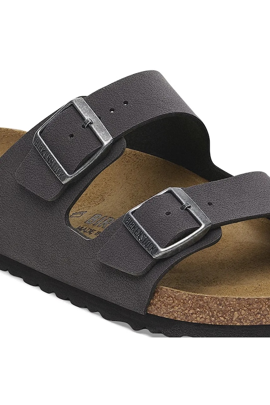 Шлепанцы Arizona Birki Buc Birkenstock, коричневый — фото 3