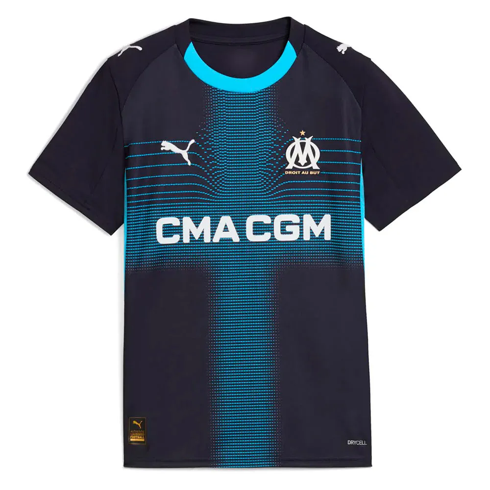 

Футболка с коротким рукавом Puma Olympique Marseille 25/26 Replica Away junior, синий