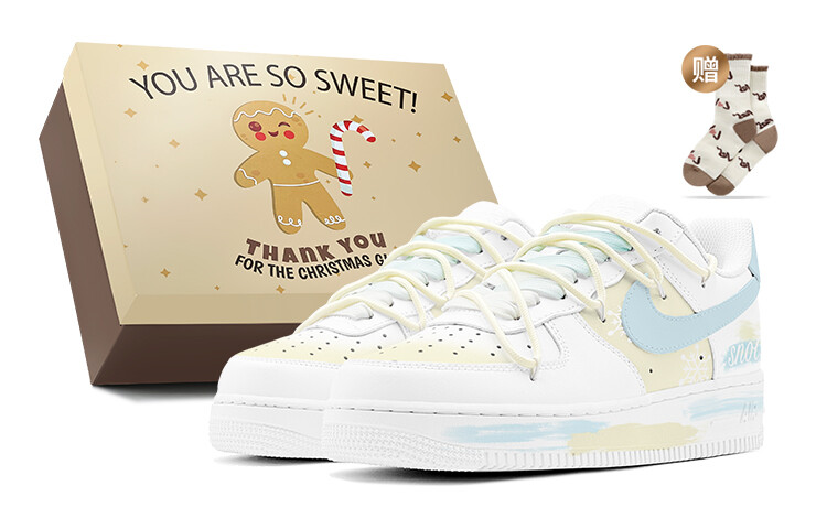 

Женские кроссовки для скейтбординга Nike Air Force 1, Light Blue