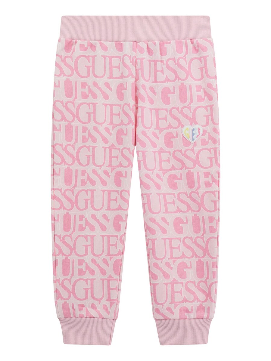 

Зауженные брюки GUESS, цвет Pink/Rose