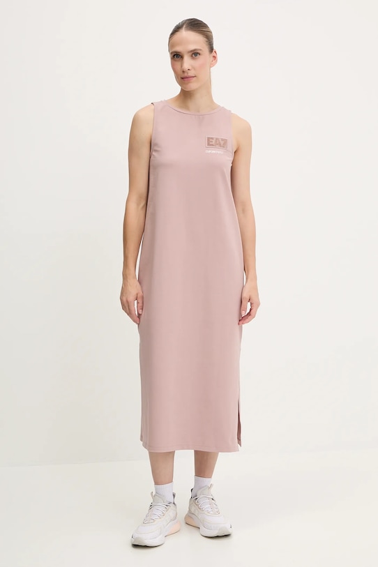 

Платье Ea7 Emporio Armani, коричневый