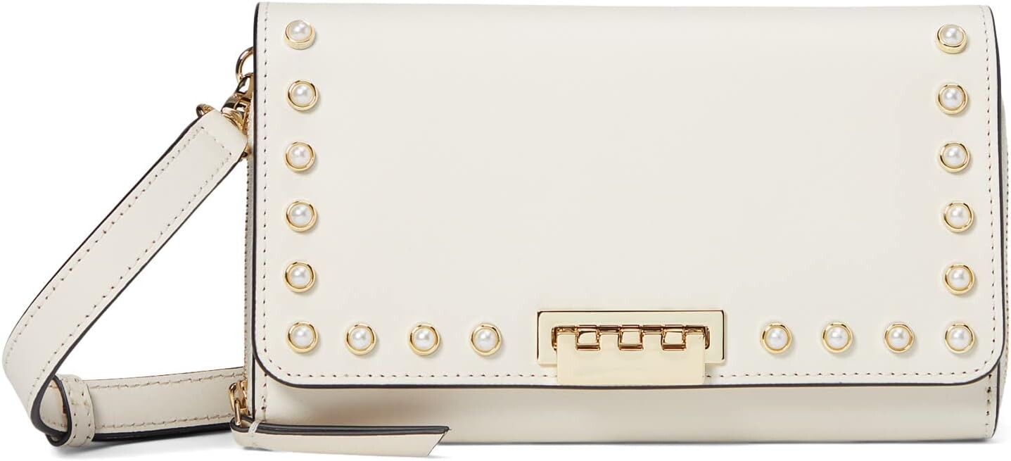 

Сумка кросс-боди ZAC Zac Posen Earthette Convertible Wallet Crossbody - Pearl Lady, цвет Rose Quartz, Белый, Сумка кросс-боди ZAC Zac Posen Earthette Convertible Wallet Crossbody - Pearl Lady, цвет Rose Quartz