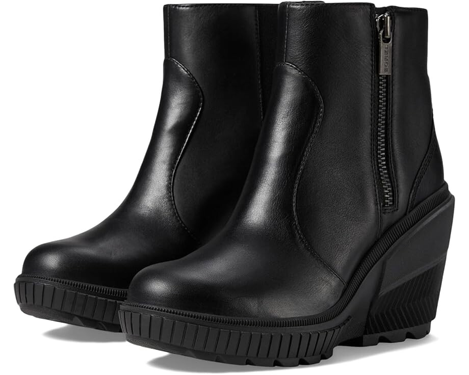 Ботинки SOREL ONA AVE Zip Wedge, черный