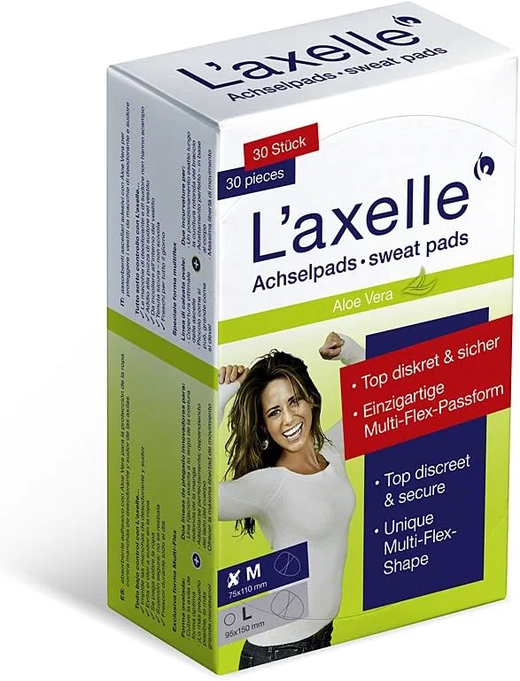 Вкладыши от пота L'axelle для подмышек, размер M, 30 шт. L'Axelle — фото 2