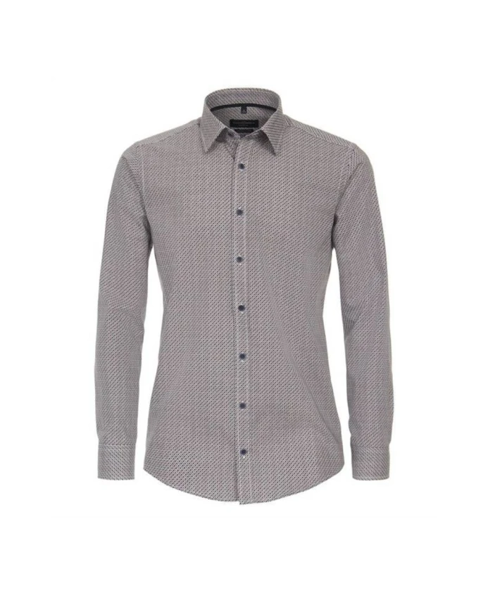 

Мужская однотонная рубашка Casa Moda, серый