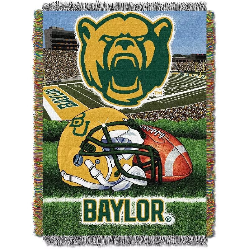 

Тканый плед Northwest Baylor Bears размером 48 x 60 дюймов