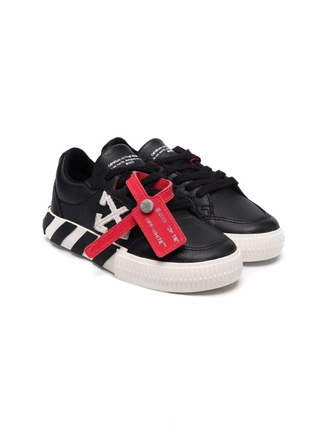 

Кеды Vulcanized Off-White Kids, черный