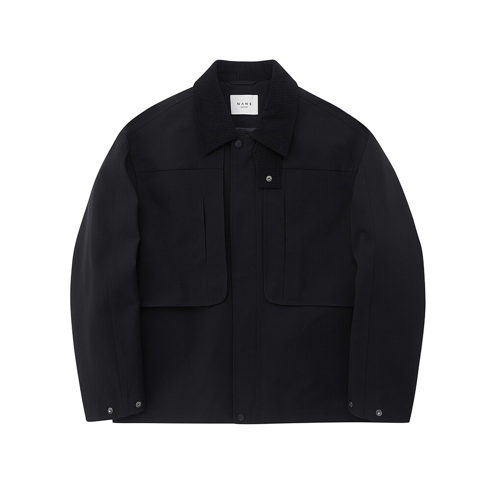 

NANS STUDIO Мужская куртка, ЧЕРНЫЙ/ЧЕРНЫЙ