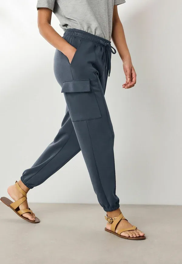 Брюки спортивные Next, Tall fit n. premium cargo pocket cuffed joggers, цвет угольно-серый — фото 3