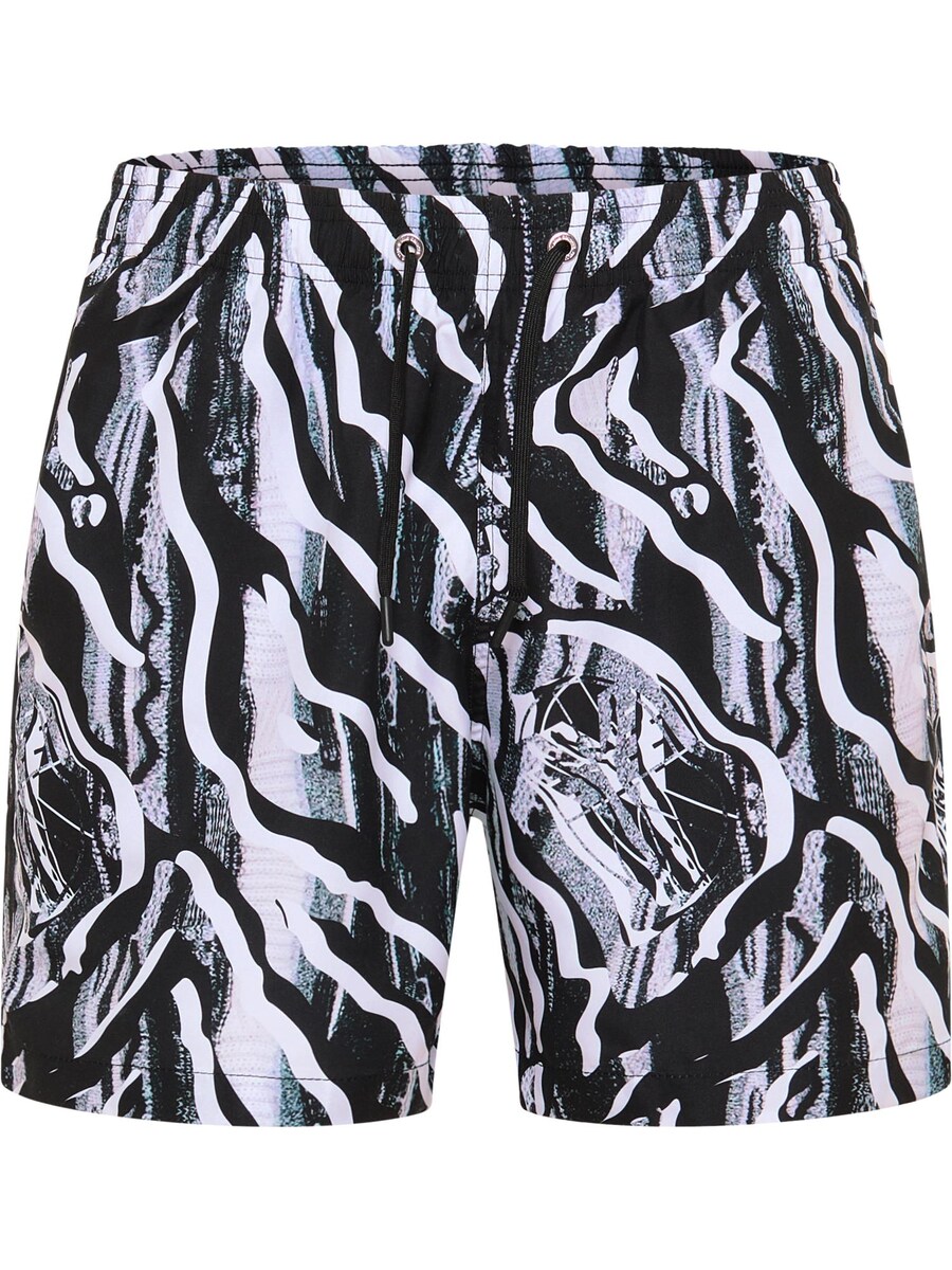 

Пляжные шорты Carlo Colucci De Concini, Black/White