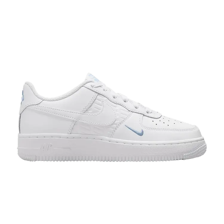 

Кроссовки Nike Air Force 1 GS, White Light Armoury Blue