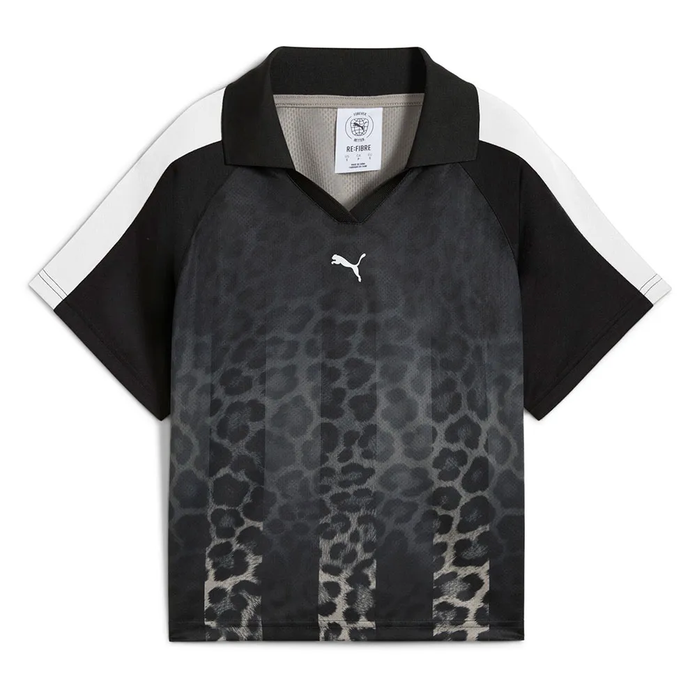 

Футболка с коротким рукавом Puma T7 leo Luxe Relaxed Fit, черный