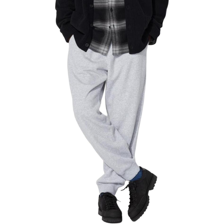 Повседневные брюки унисекс небесно-серые Sky Gray UNIQLO, серый — фото 3