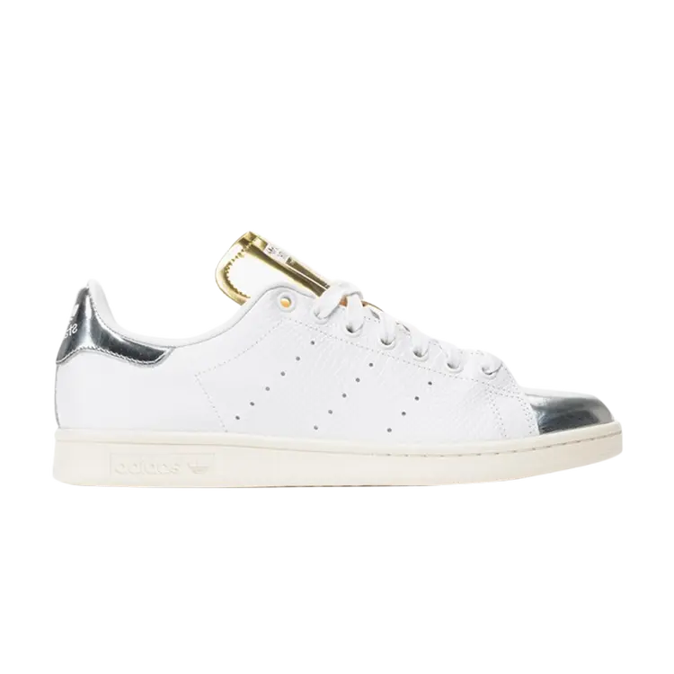 

Кроссовки Adidas Stan Smith 'White Silver Gold', белый