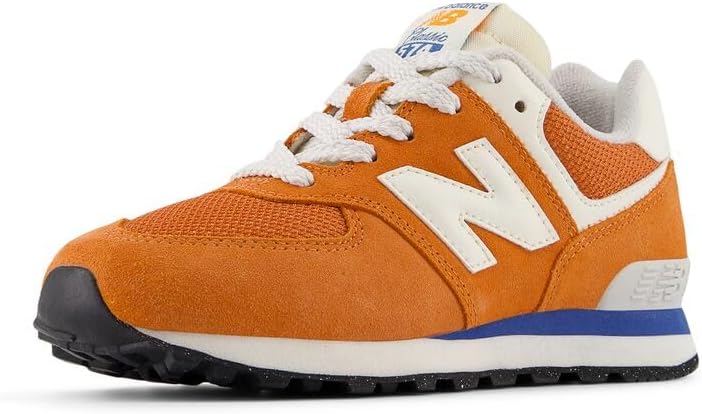 

Кроссовки New Balance Kids' 574 V1 на шнуровке, Infield Clay/Sea Stone