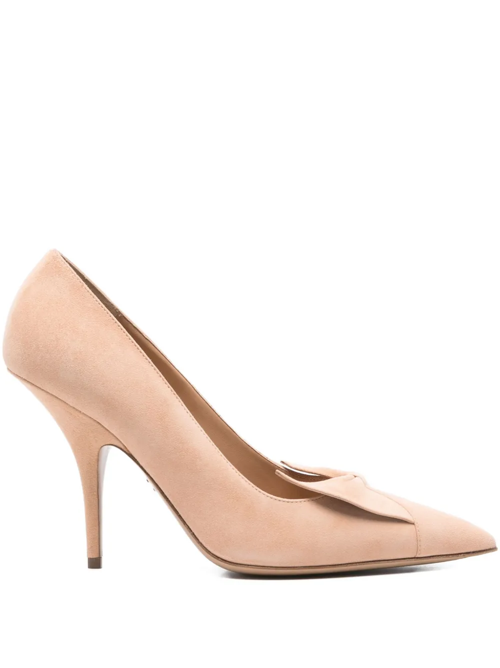100-миллиметровые туфли Gwen Ferragamo, нейтральный