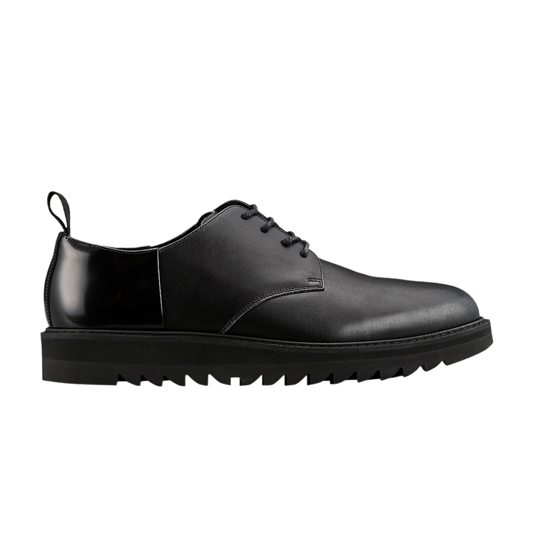 

Кроссовки Derby 'Black Smooth Leather', черный