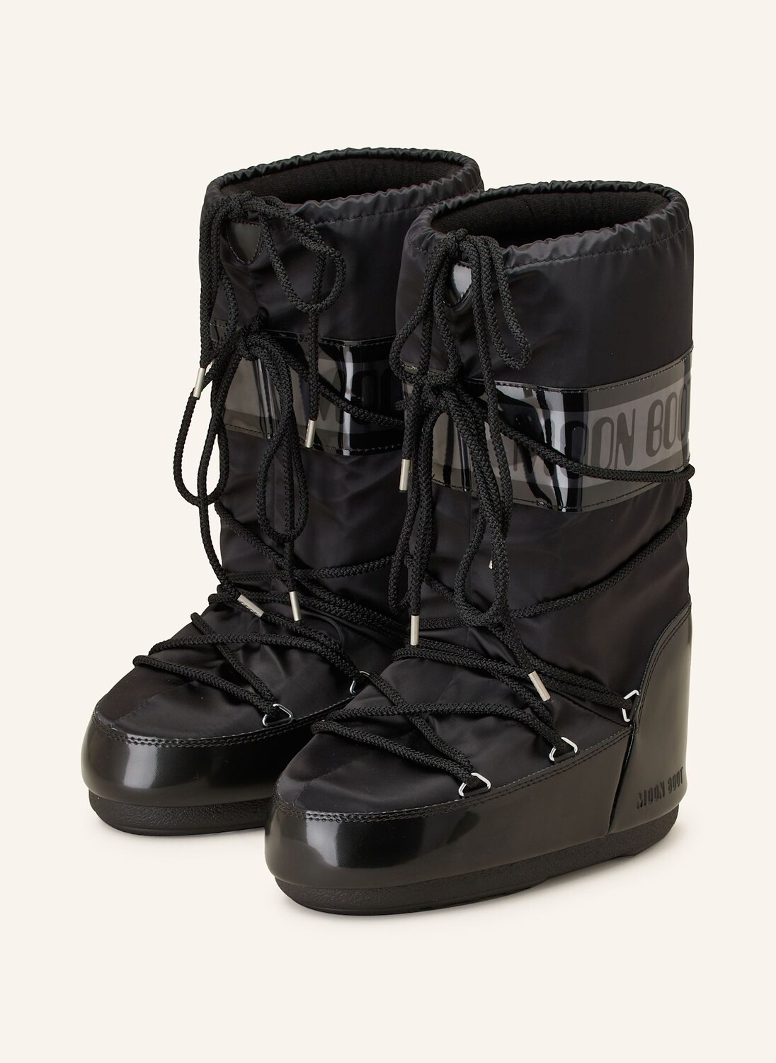 

Взгляд на значок лунных сапог Moon Boot, черный