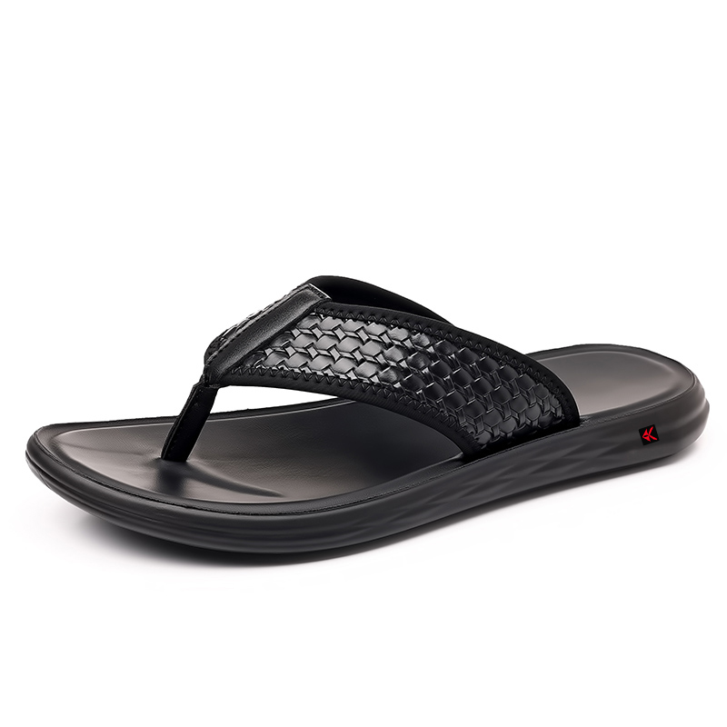 

Мужские быстросохнущие шлепанцы с резиновой подошвой, черные ZAMST, Black