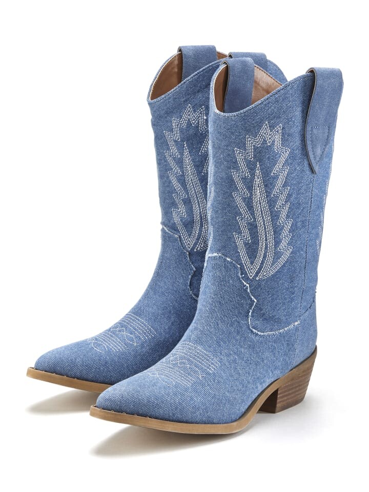 Ботинки LASCANA Cowboy, цвет denimblau
