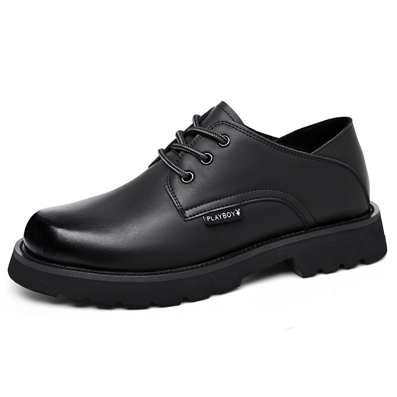 Туфли мужские Men"s Casual Men Low-Top Playboy, серый — фото 2