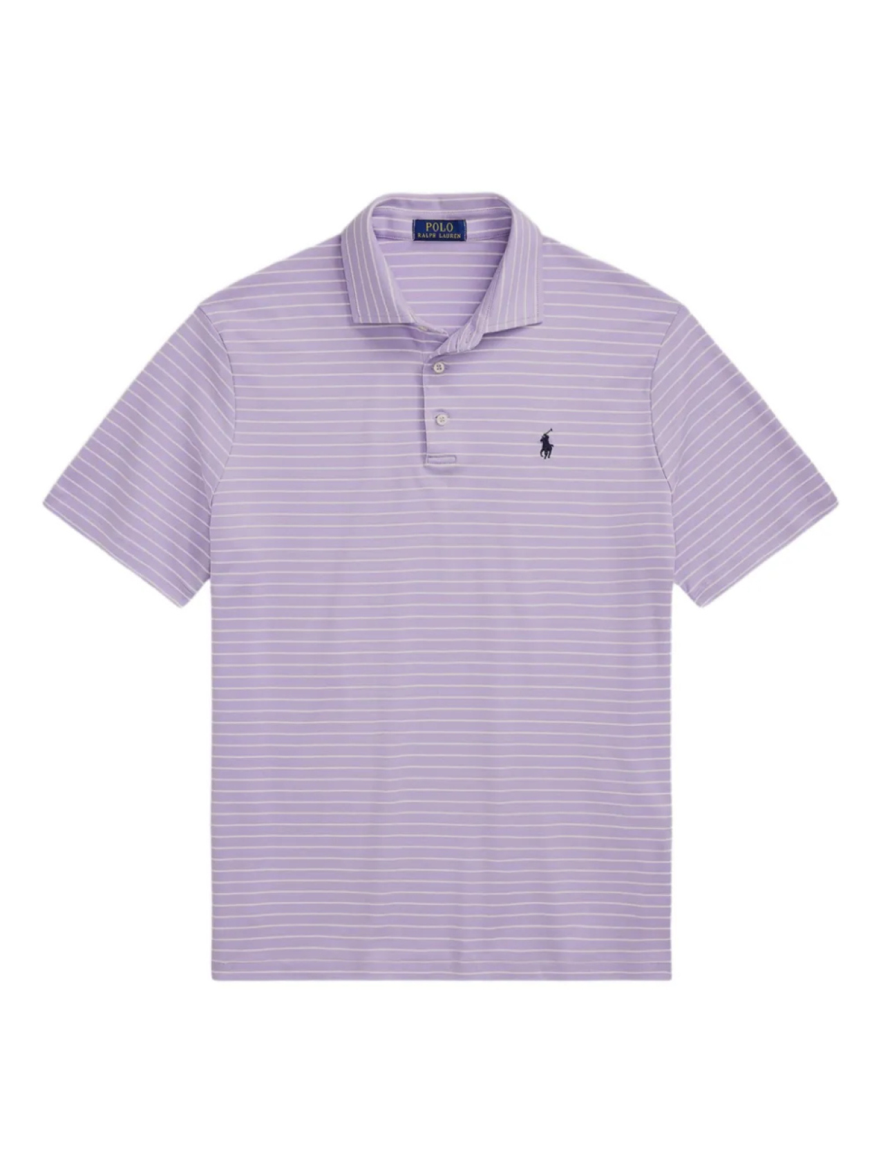 

Полосатая рубашка поло Polo Ralph Lauren, розовый