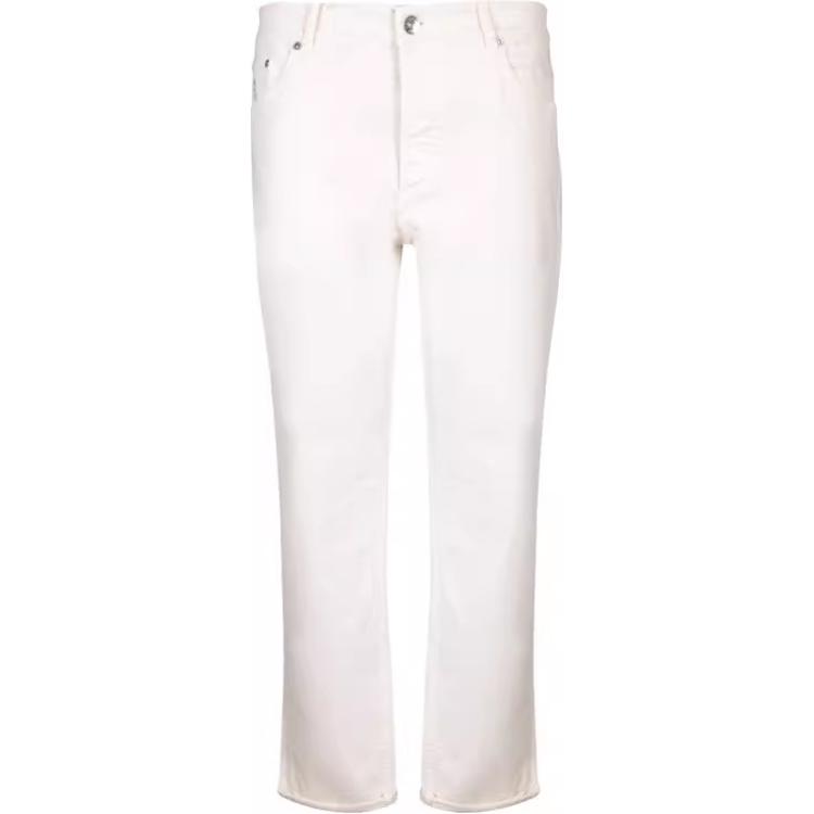 

Прямые брюки Brunello Cucinelli, белый