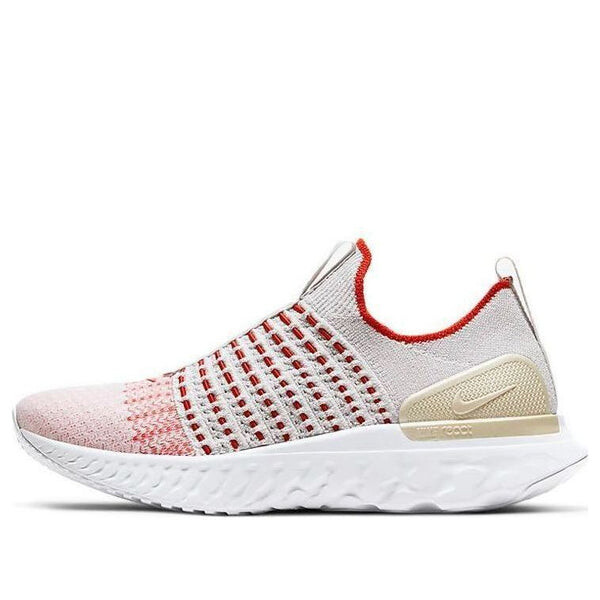 Кроссовки react phantom run flyknit 2 Nike, белый