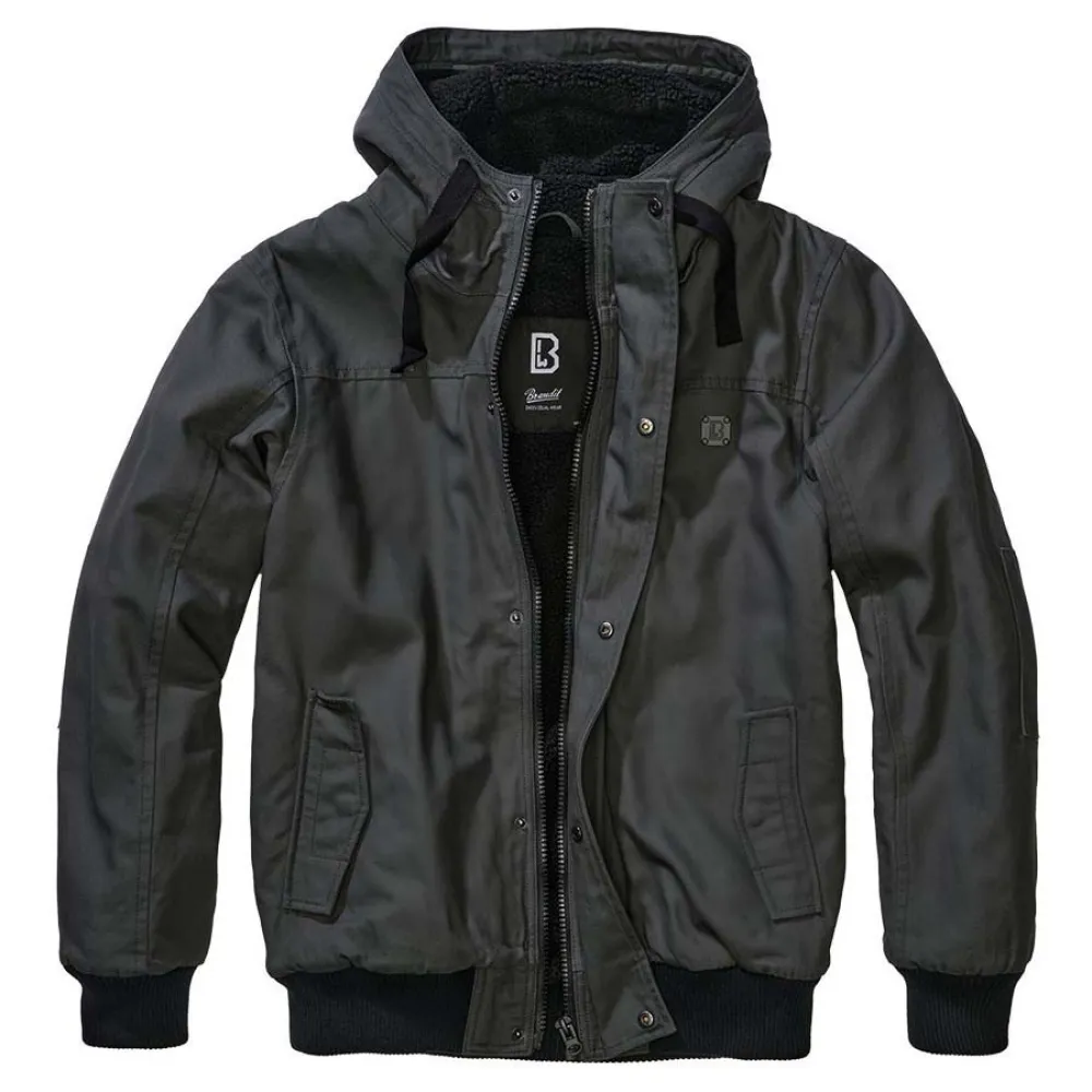 

Куртка Brandit Essential bomber, серый
