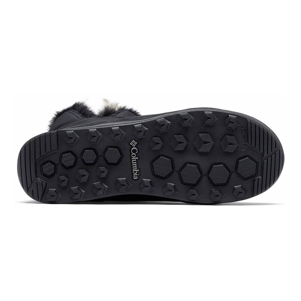 Женские зимние ботинки Columbia Minx V стеганые на молнии, черный — фото 2
