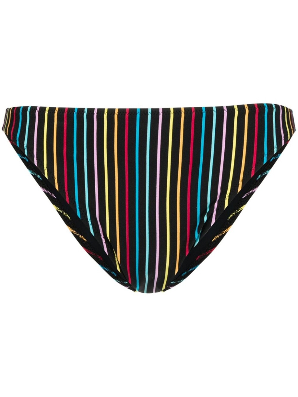 

Solid & Striped плавки бикини The Elsa в тонкую полоску, черный