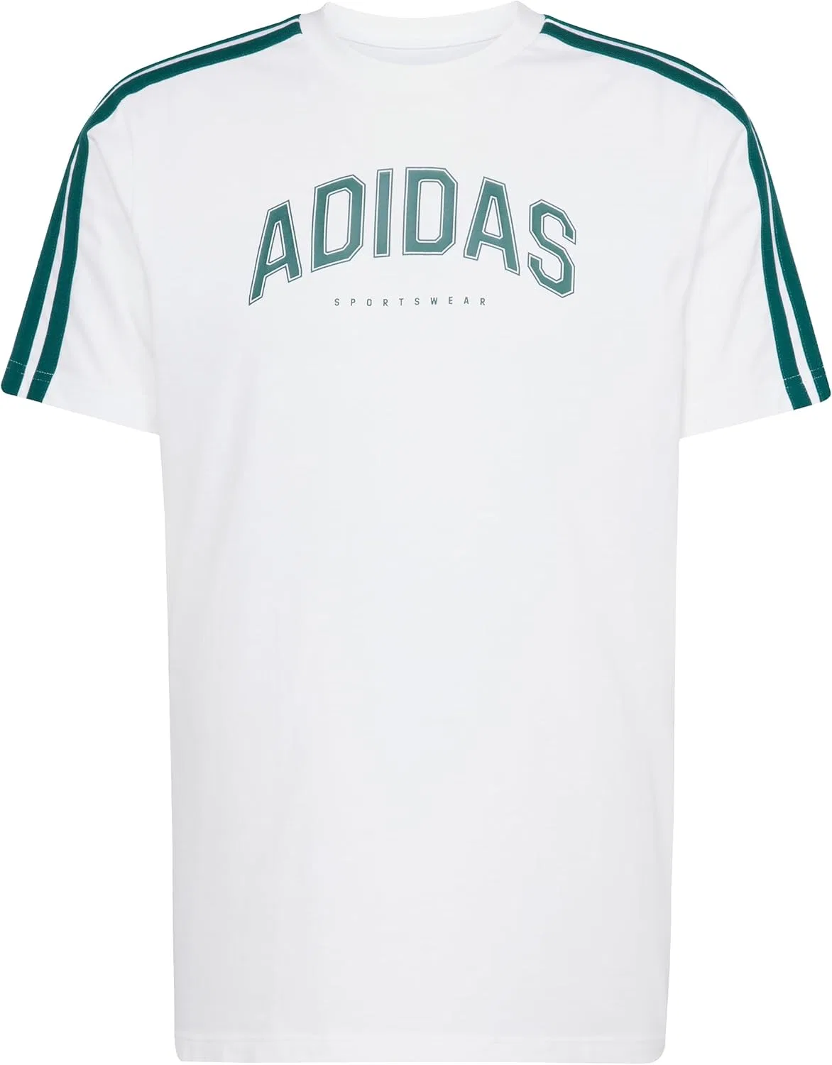 Футболка с графикой adidas, белый — фото 2