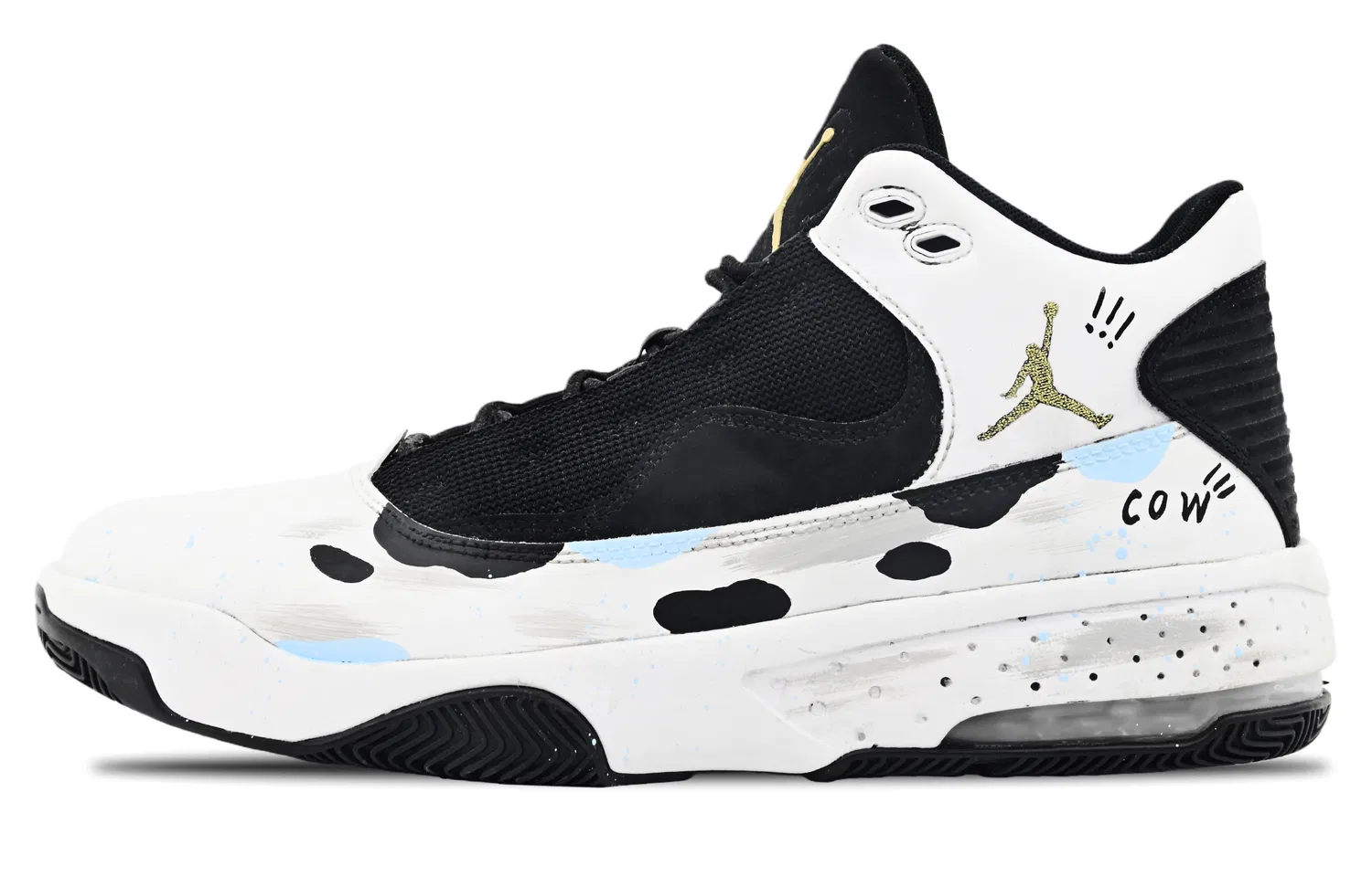 Кроссовки баскетбольные ретро Jordan Max Aura 2 Black White