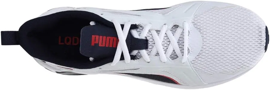 Гимнастические кроссовки PUMA Lqdcell Method для мужчин, Puma White Peacoat Poppy Red — фото 2