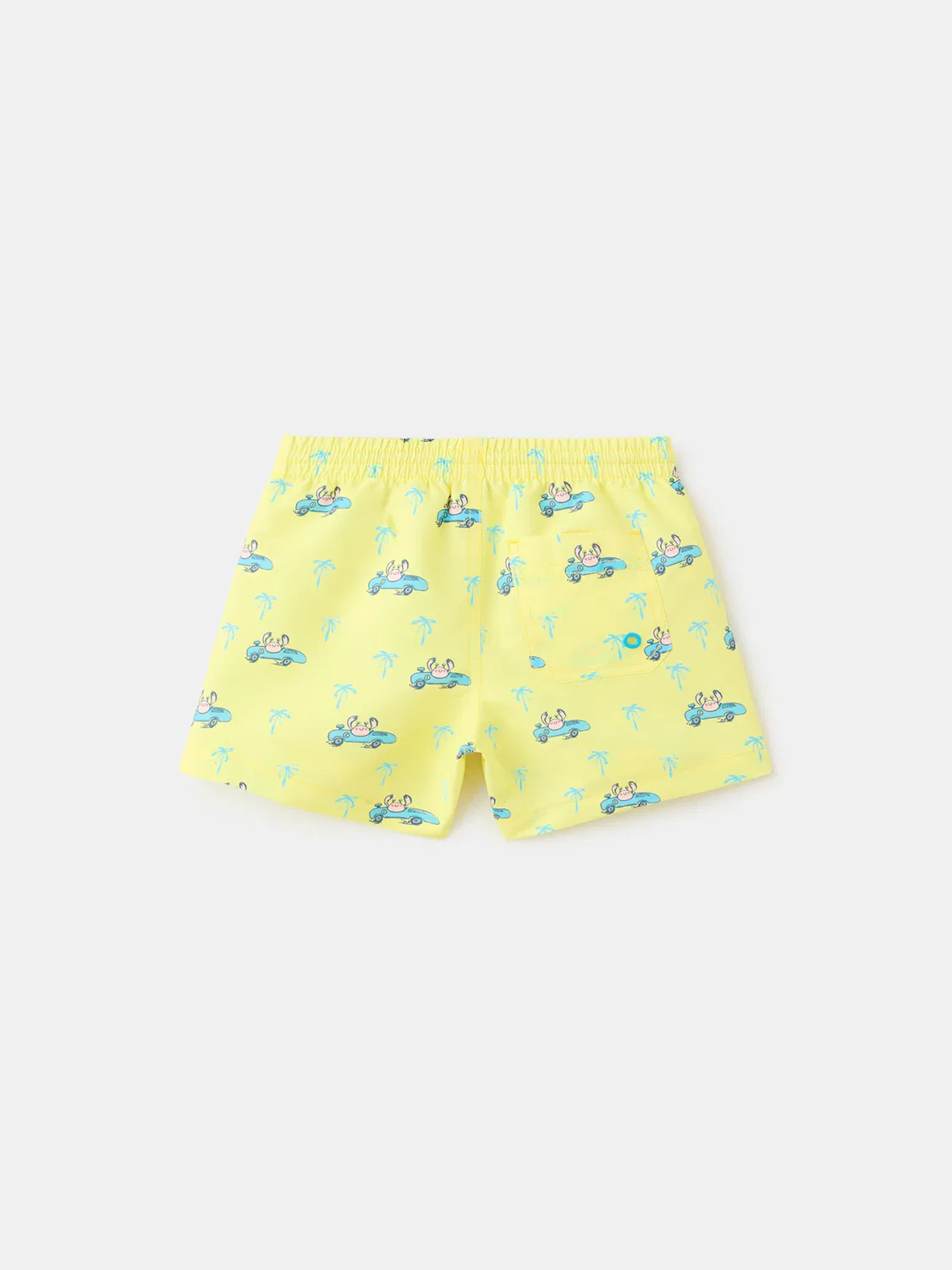Пляжные шорты 'CANGREJO' Mango Kids, Light Yellow — фото 2