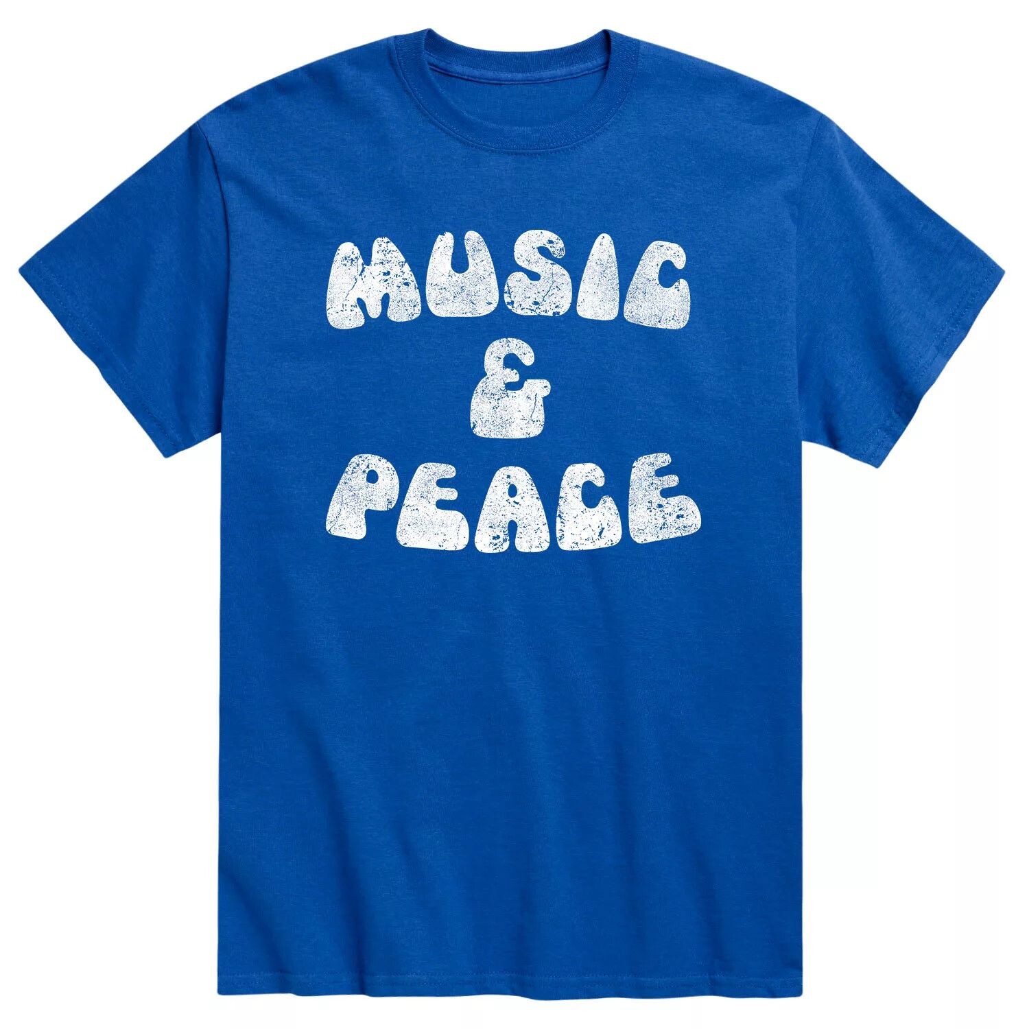 

Мужская футболка Music And Peace 60-х годов Licensed Character