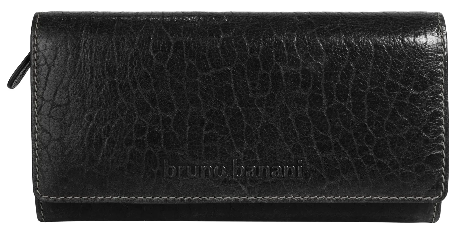 

Кошелек Bruno Banani, натуральная кожа, черный