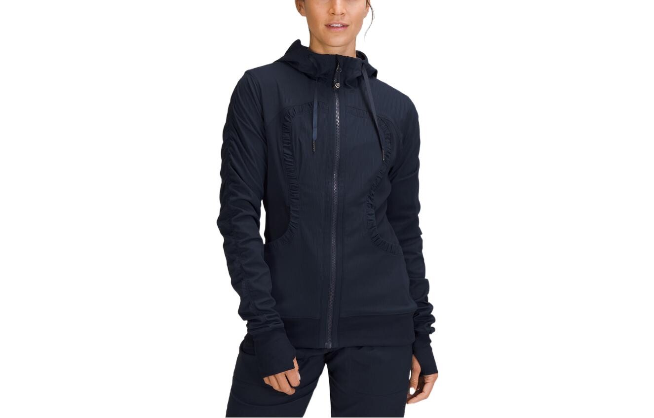 

Куртка для танцевальной студии женская Lululemon, цвет Marine Blue