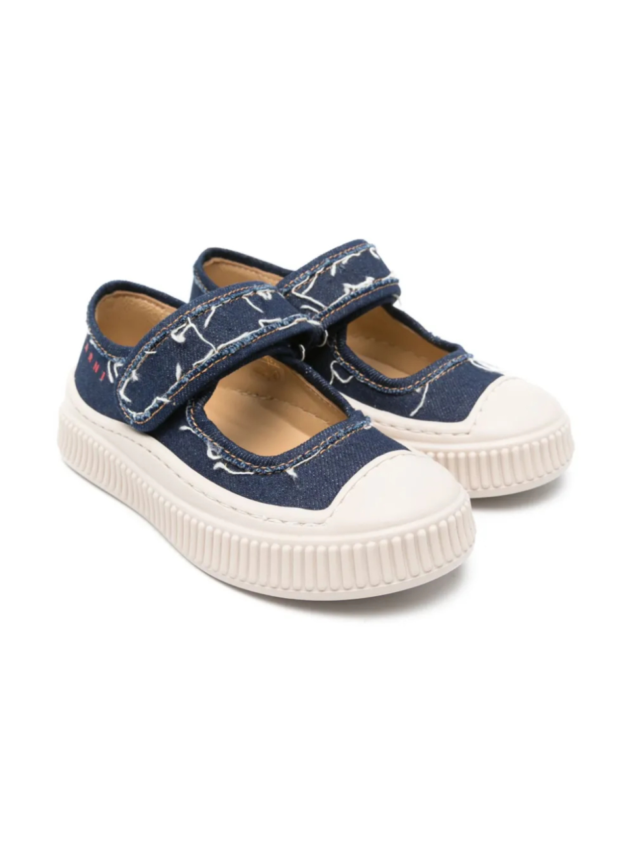 

Джинсовые кеды Marni Kids, синий