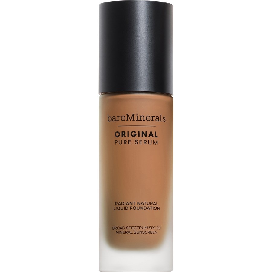 

Тональная основа bareMinerals Pure Serum Radiant Natural Liquid Foundation Mineral SPF 20, Medium Deep Neutral 4.5 / 30 ml