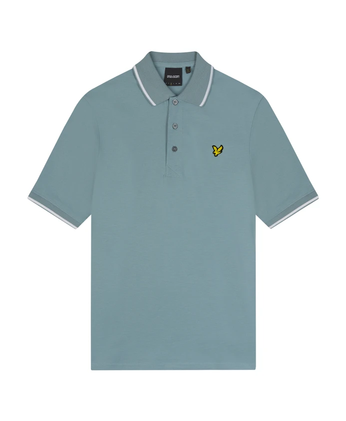 

Рубашка-Поло с воротником Lyle & Scott, синий