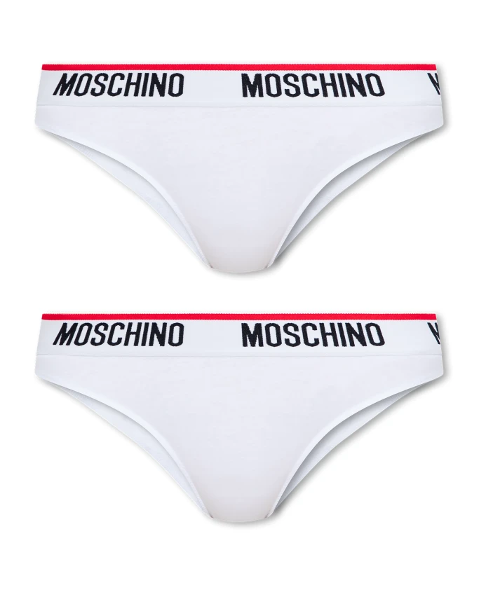 

Фирменные трусы упаковка из 2 шт Moschino, белый