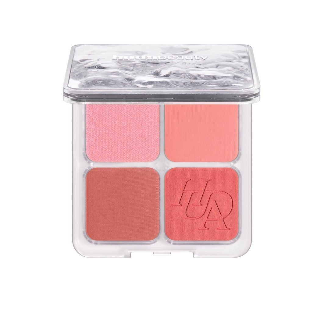 

Румяна filter blurring blushlighter palette Huda Beauty, toasty peach, вес 7.5 гр.